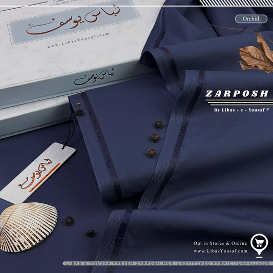 ZARPOSH | Crafted by Libas e Yousaf | Wash & Wear | Winter Season | Orchid