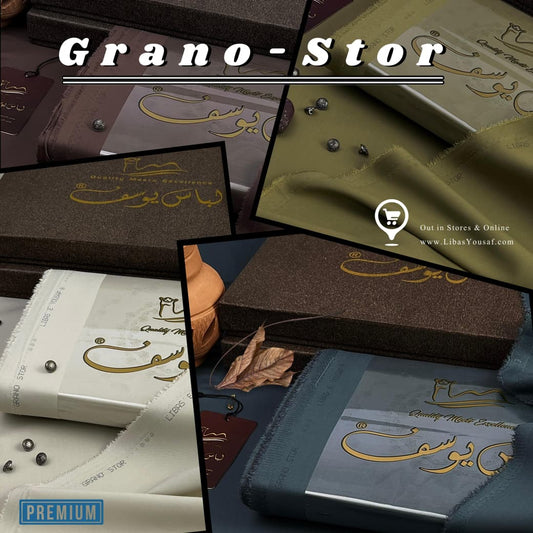 Grano Stor | Crafted by Libas e Yousaf | Wash & Wear | Winter Season |